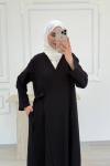 Pinterest Müslin Kap Siyah