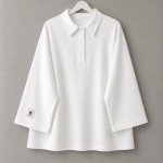 Polo Yaka Süprem Sweatshirt Ekru