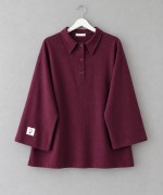 Polo Yaka Süprem Sweatshirt Bordo