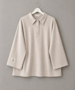 Polo Yaka Süprem Sweatshirt Bej