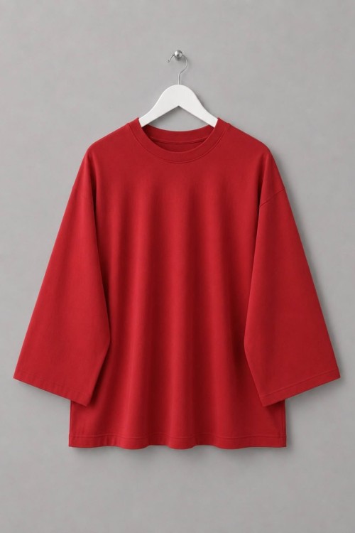 Basic Süprem Sweatshirt Kırmızı