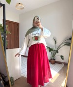 Prive Baskılı Bluz Yeşil