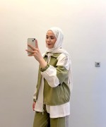 Parçalı Modal Takım Yeşil