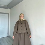 Lupin Etekli Takım Küf Yeşili