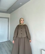Lupin Etekli Takım Küf Yeşili