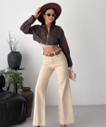Çımalı Kot Pantolon Taş