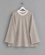 Çizgili Oysho Sweatshirt Kahverengi