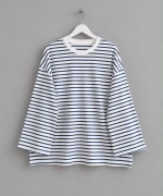 Çizgili Oysho Sweatshirt Lacivert