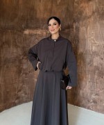 Elissa Etekli  Takım Kahverengi