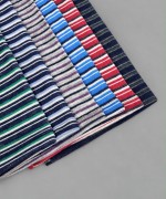Selanik Çizgili Sweatshirt Kırmızı