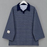 Selanik Çizgili Sweatshirt Haki