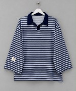 Selanik Çizgili Sweatshirt Lacivert