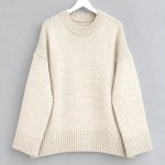 Oversize Pinterest Kazak Bej
