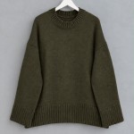 Oversize Pinterest Kazak Yeşil