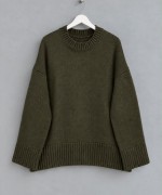 Oversize Pinterest Kazak Yeşil