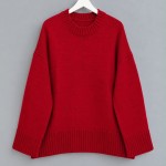 Oversize Pinterest Kazak Kırmızı