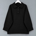 Polo Yaka Pinterest Kazak Siyah